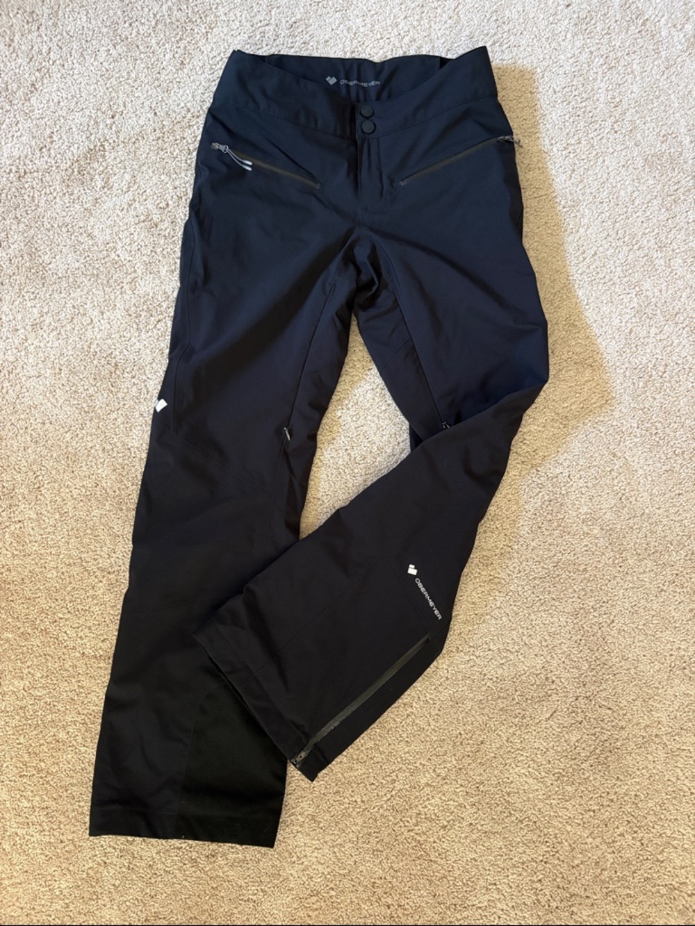 Women’s Obermeyer Black Outdoor Ski/Snow Pants